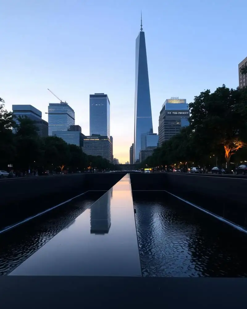 The North Pool of the 9/11 Memorial